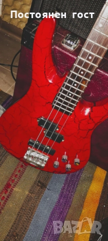 Продавам  4 струннна  бас китара  Washburn !, снимка 3 - Китари - 52397272