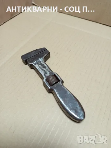 Соц Стар Малък Немски Тръбен Ключ BINK 0.530кг., снимка 4 - Антикварни и старинни предмети - 49851458