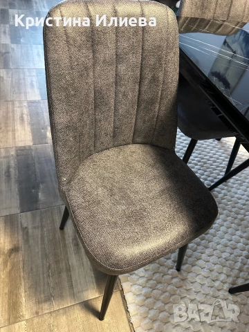 Трапезна стъклена маса четна, мрамор, снимка 11 - Маси - 53358375