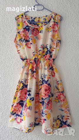 Нова дамска рокля размер С-М, снимка 3 - Рокли - 40885692