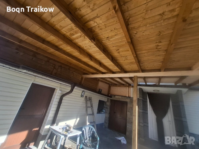 завършен навес във град Раковски , снимка 4 - Монтажи - 53139029