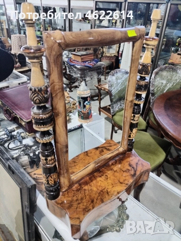 МНОГО КРАСИВА ТОАЛТКА ОГЛЕДАЛО , снимка 4 - Антикварни и старинни предмети - 52845340