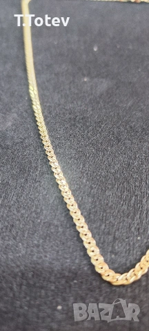 Златно дамско синджирче -14к , снимка 4 - Колиета, медальони, синджири - 53451352