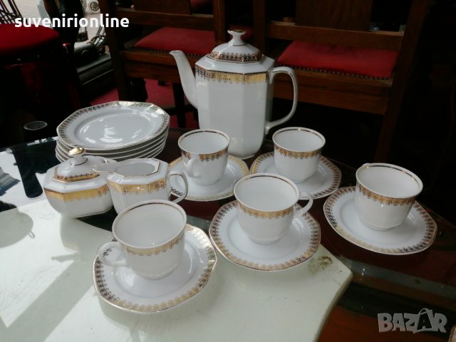 Сервиз за чай немски порцелан , снимка 4 - Сервизи - 38681890