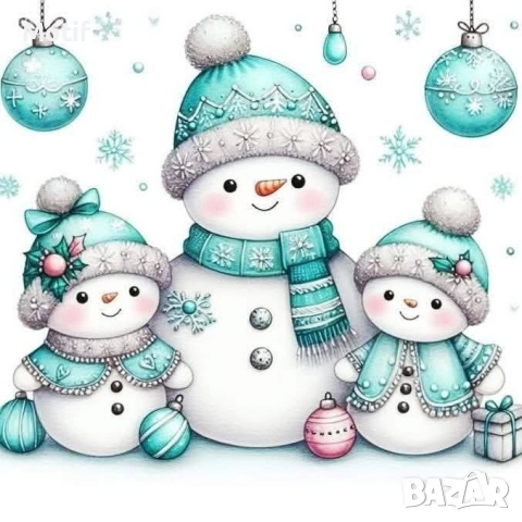 Коледни щампи за детски тениски, снимка 7 - Детски комплекти - 52523183