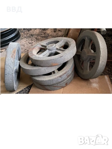 балванки заготовки отливки колелa от чугун за плъзгащти портали и врати, снимка 4 - Други машини и части - 53365566