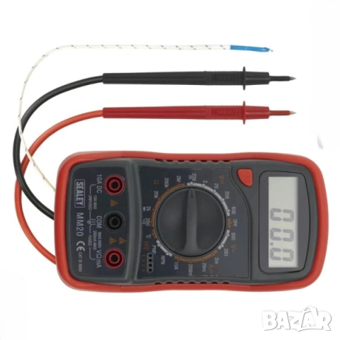 Sealey Digital Multimeter Дигитален Мултицет .CK Tools COB LED ПРЕЗАРЕЖДАЩ СЕ ФЕНЕР ЛАМПА 420 ЛУМЕНA, снимка 2 - Други инструменти - 52987954