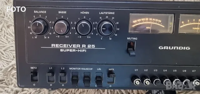 Grundig Receiver R25 super hi-fi, снимка 2 - Ресийвъри, усилватели, смесителни пултове - 56346841