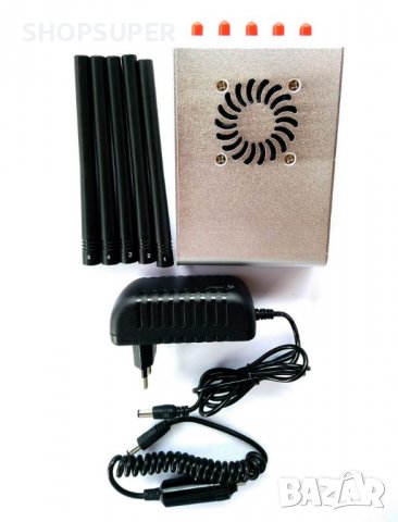 5 лентов GSM , GPS и WiFi заглушител, снимка 13 - Друга електроника - 39760429