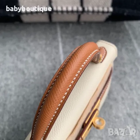 HSS Hermes kelly mini two tones, снимка 3 - Чанти - 49242394