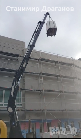 КАМИОН С КРАН, ТРАНСПОРТНИ УСЛУГИ, ПРЕВОЗ!