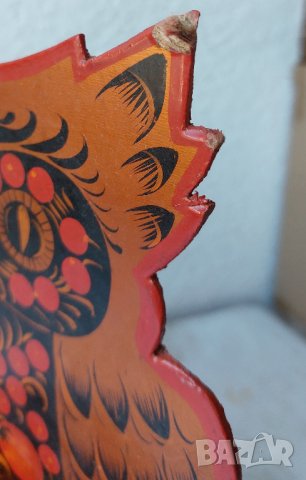 Стара руска сова - пано с кутийка, кутия, птица, снимка 7 - Антикварни и старинни предмети - 42613073