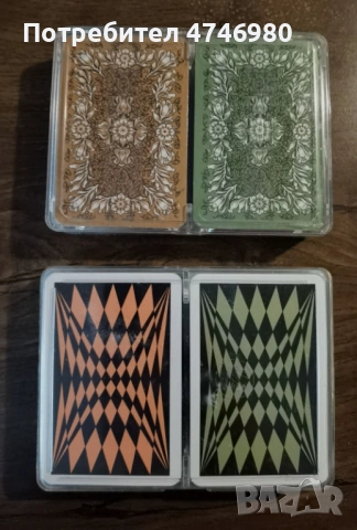 Рококо карти за колекционери Salon 66 и Portrait , снимка 2 - Карти за игра - 53629020