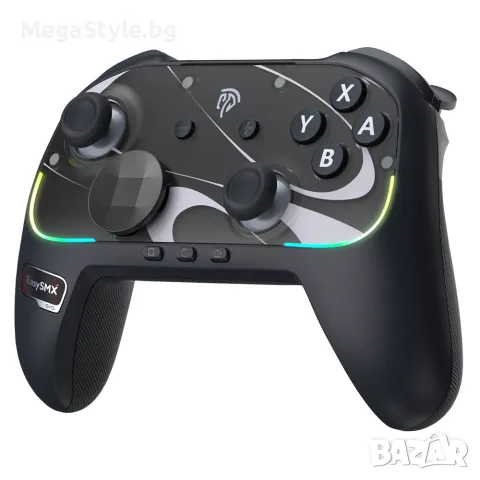 EasySMX S10, Nintendo Switch/Switch 2,PC, Mobile,TMR джойстик, HD Rumble, черен, безжичен контроле, снимка 5 - Джойстици и геймпадове - 55933923
