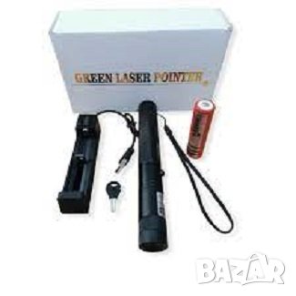 Нов Мощен зелен лазер със заключване, Акумулаторна батерия и зарядно, снимка 5 - Други игри - 41788047