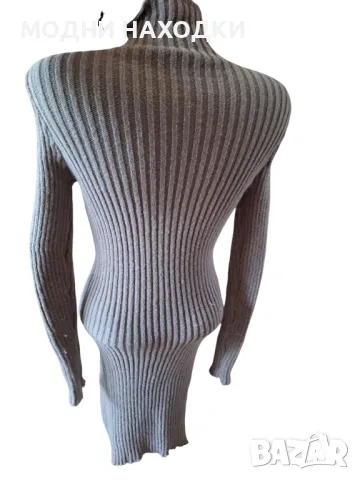 Фино Плетиво Рокля, снимка 4 - Рокли - 49796334