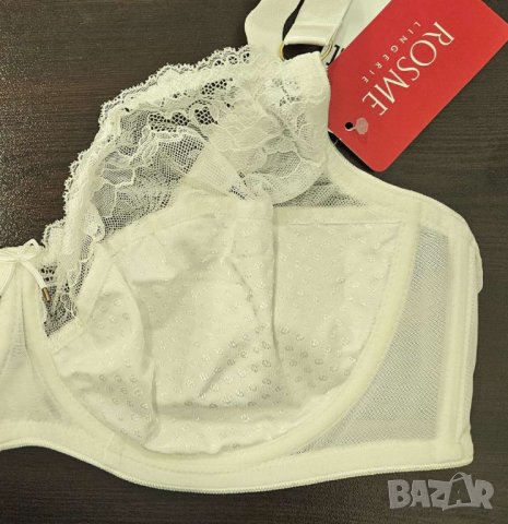 Сутиен в слонова кост с меки чашки марка Rosme 95D, снимка 4 - Бельо - 22517612
