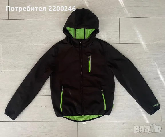 Черно Софтшел яке 164
