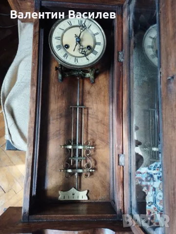 Немски стенен часовник Кинзле, снимка 3 - Антикварни и старинни предмети - 50206057