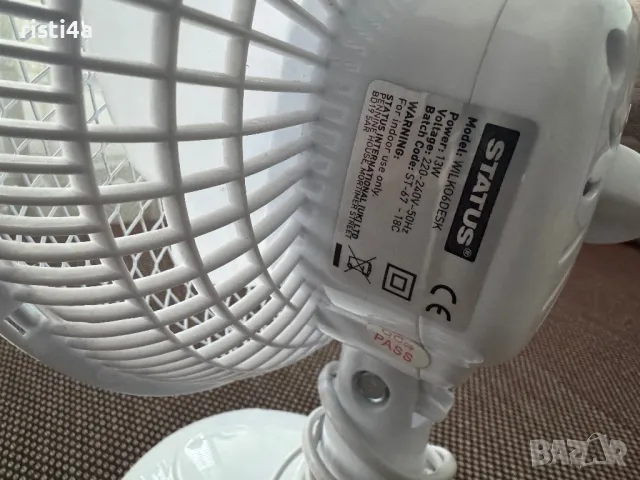 Вентилатор Status , снимка 3 - Вентилатори - 50374165