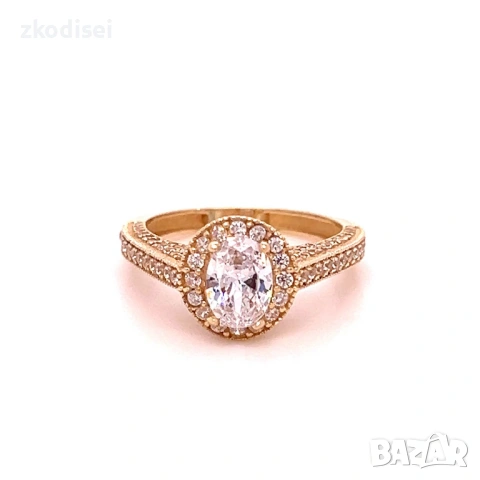 Златен дамски пръстен 2,98гр. размер:51 14кр. проба:585 модел:37728-3