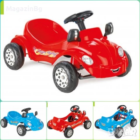 Детска Кола с педали Herby / Happy Herby Детска играчка kola