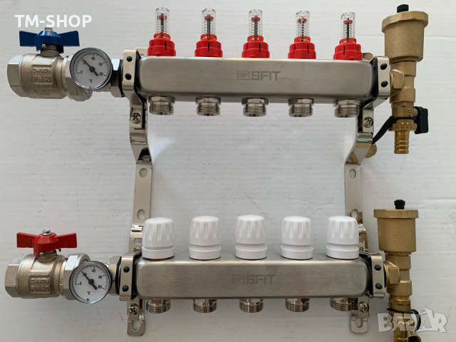 Колектори за подово-7 извода, снимка 4 - Радиатори - 44654265