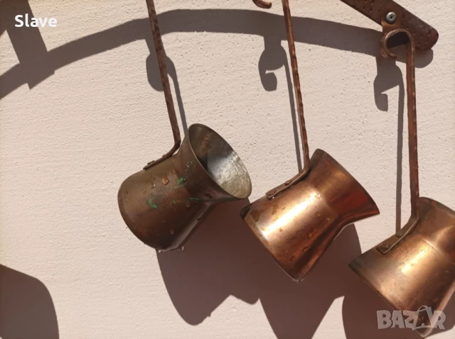 битов меден сервиз за турско кафе, снимка 2 - Други ценни предмети - 50650640