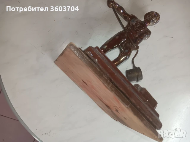 стара статуетка, снимка 2 - Антикварни и старинни предмети - 51088482