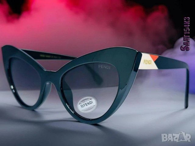 очила с ув защита fendi, снимка 5 - Слънчеви и диоптрични очила - 50999902