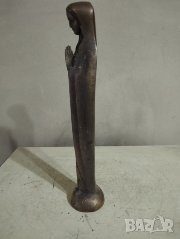 Стара статуетка -Дева Мария, снимка 3 - Други ценни предмети - 44715843