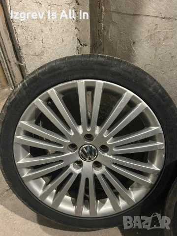 Джанти с летни гуми на VW 235/40/18, снимка 6 - Гуми и джанти - 53079046