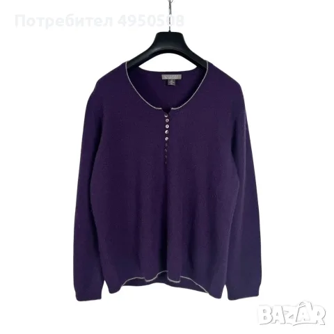 Cashmere by Charter Club Sweater 100% Kashmir size M, снимка 8 - Блузи с дълъг ръкав и пуловери - 56139689