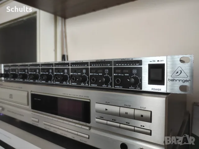 Behringer ha 8000 професионален слушалков усилвател, снимка 10 - Аудиосистеми - 55829631