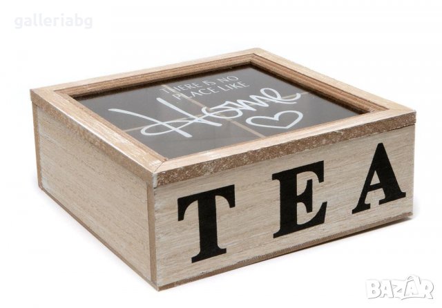 Дървена кутия за чай в Декорация за дома в гр. Бургас - ID38968444 —  Bazar.bg