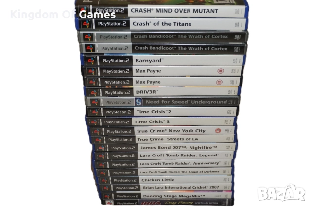 Игри за PS2 Crash Mutant/Barnyard/Max Payne/Time Crisis 2 3/Tomb Raider/True Crime NYC/IHRA DRAG , снимка 18 - Игри за PlayStation - 52778713