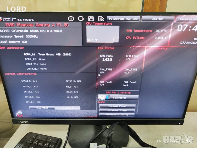 Процесор Intel Celeron Processor G5905 4MB Cache, 3.50 GHz, снимка 3 - Процесори - 51422058