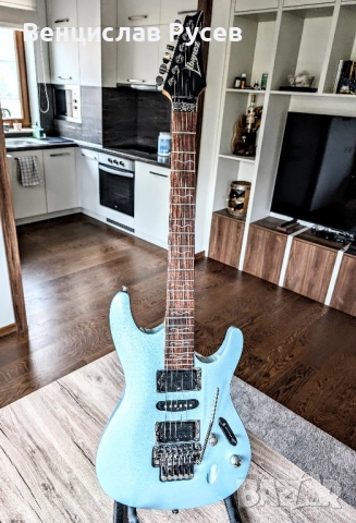 Ibanez S470 Ice Blue, 2007, Korea, снимка 2 - Китари - 52329449