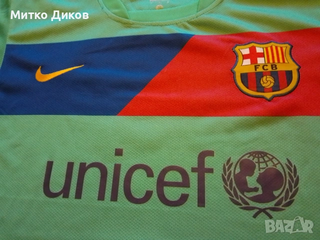 Барселона футболна тениска #7 Давид Вия размер С, снимка 9 - Футбол - 53649596