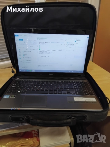 ACER ASPIRE 5755G, intel Core i7,8GB DDR 3, 1000 GB HDD, снимка 6 - Лаптопи за работа - 52790408