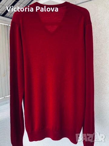 UNIQLO японски бранд тънък пуловер 100% меринос, снимка 8 - Пуловери - 44260881