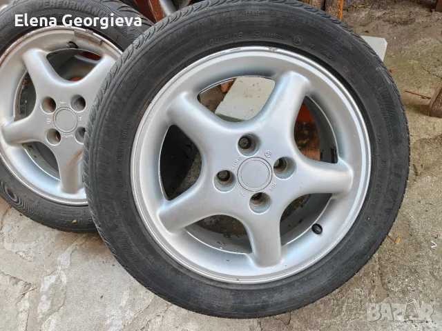 4 Гуми с джанти. Били са на KIA. RIOHIGH PERFORMANCE и размерът 195/55 R15 85V. Това са летни гуми, снимка 5 - Гуми и джанти - 56069314