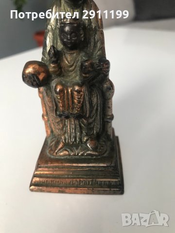 Метална фигурка на Богородица, снимка 5 - Декорация за дома - 38873845