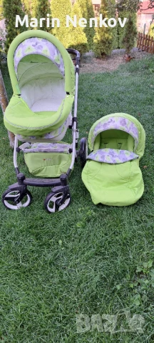 Продавам бебешка количка Евадо 2в1, снимка 2 - Детски колички - 51389566