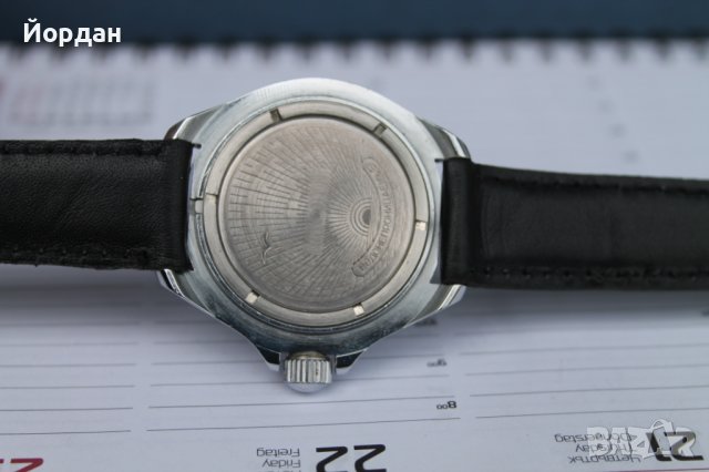 СССР часовник ''Восток'' командирски, снимка 4 - Антикварни и старинни предмети - 40790498