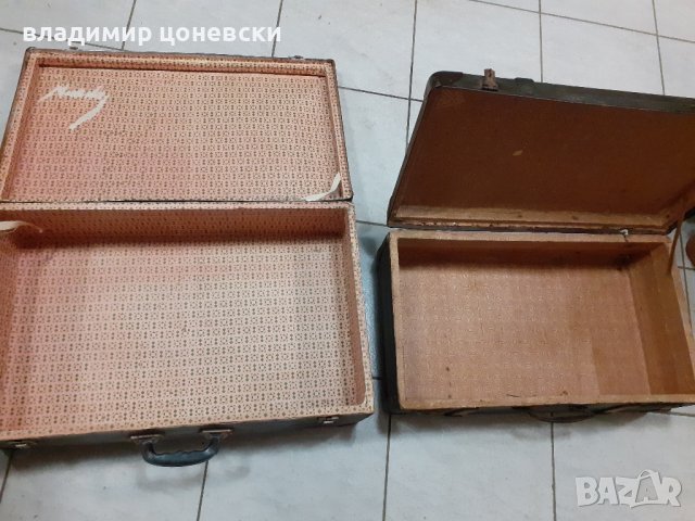 Стари пътнически куфари,куфар, снимка 8 - Колекции - 40268270