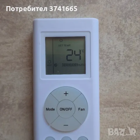 Дистанционно за климатик Kaisai RG66А1/BGEF, Kaden, Midea , снимка 2 - Климатици - 46627963