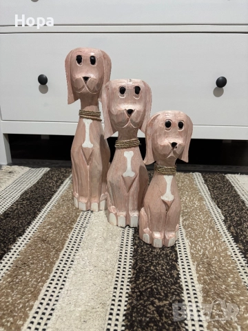 Куче от дърво, снимка 5 - Статуетки - 52679883