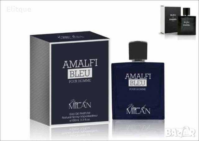 Парфюм за мъже Amalfi BLUE POUR HOMME EDP 100ml, снимка 6 - Мъжки парфюми - 52854087