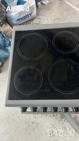 Готварска печка (ток) Crown CEC-5060V IX , Керамични , INOX, снимка 3 - Печки, фурни - 53391098